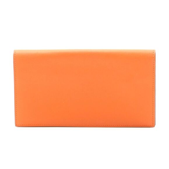 Hermes Leather Long Bifold Wallet - Picture 1 of 9